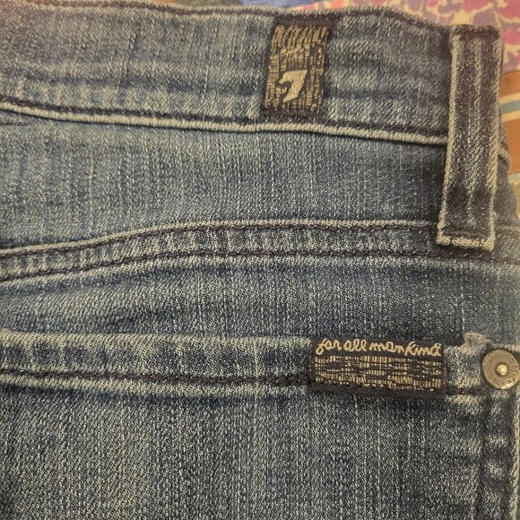 7 For All Mankind Gwenevere Skinny Jeans Size 27 Y2K Jeans - Picture 4 of 7